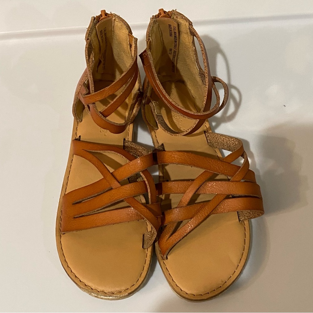 Girls Cat & Jack Size 13 Brown Sandals